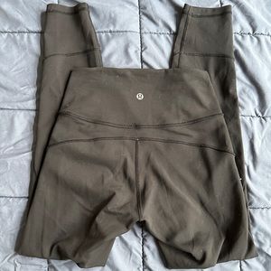 Black lululemon leggings. Size 4